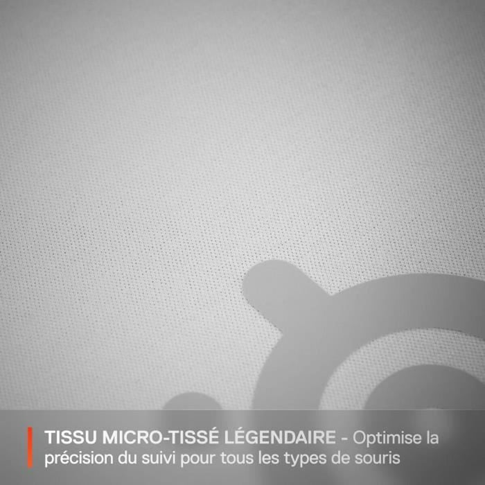 Подложка за мишка SteelSeries Бял