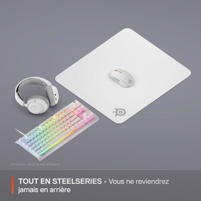 Подложка за мишка SteelSeries Бял