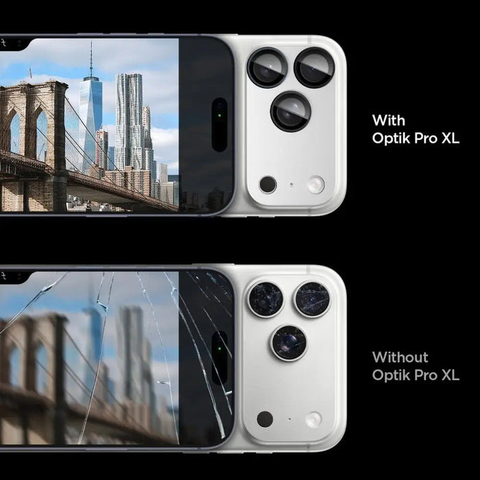 Стъклен протектор Spigen Optik Pro XL за камера за iPhone