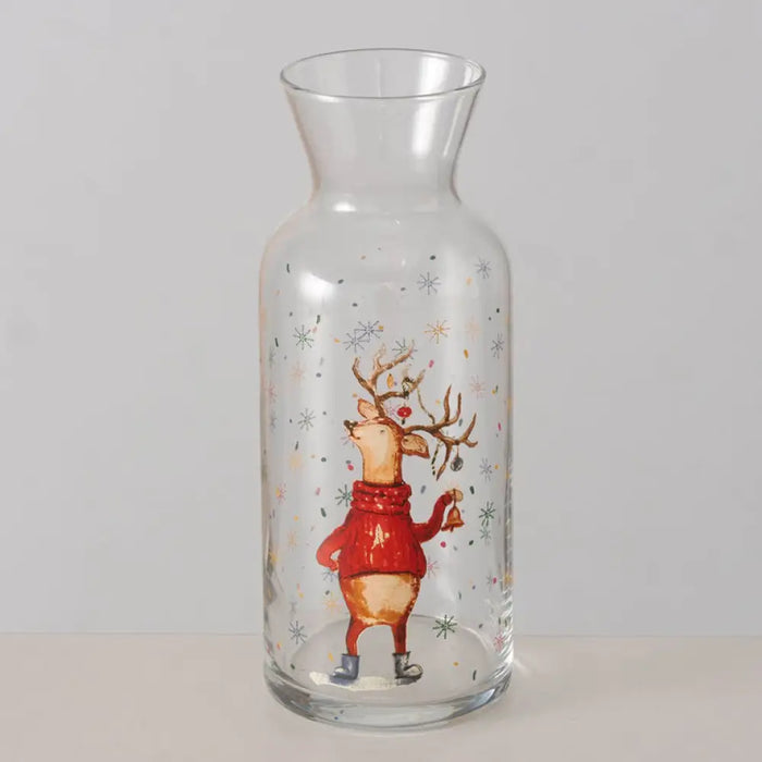 СТЪКЛЕНА КОЛЕДНА ГАРАФА 700ML BOLTZE