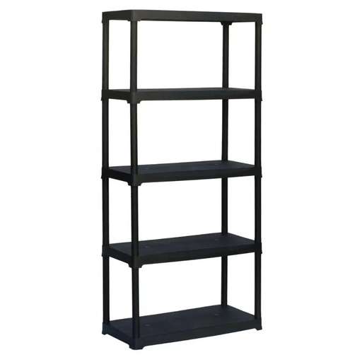 СТЕЛАЖ PVC 80Х40Х176 5Х30КГ ЧЕРЕН