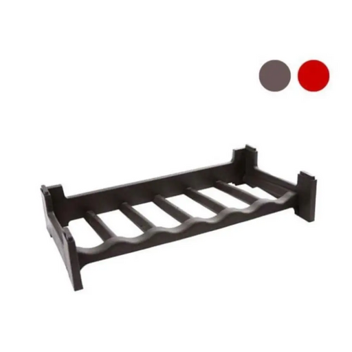 СТЕЛАЖ ЗА БУТИЛКИ PVC КАФЯВ/ЧЕРВЕН
