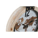 Стенен часовник DKD Home Decor 40 x 4 x 54 cm Кристал