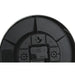 Стенен часовник DKD Home Decor Бял Черен Златен Алуминий Ø