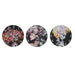 Стенен часовник DKD Home Decor Черен Многоцветен Lilled