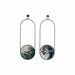 Стенен часовник DKD Home Decor Кристал Сив Желязо (20 x 4.5