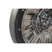 Стенен часовник DKD Home Decor Предавки Черен Мед Желязо 80