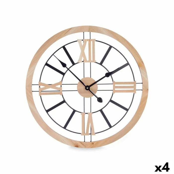 Стенен часовник Gift Decor 21STC419 21STC419 Черен Дървен