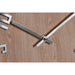 Стенен часовник Home ESPRIT Бял Златен Сребрист PVC 30 x 4