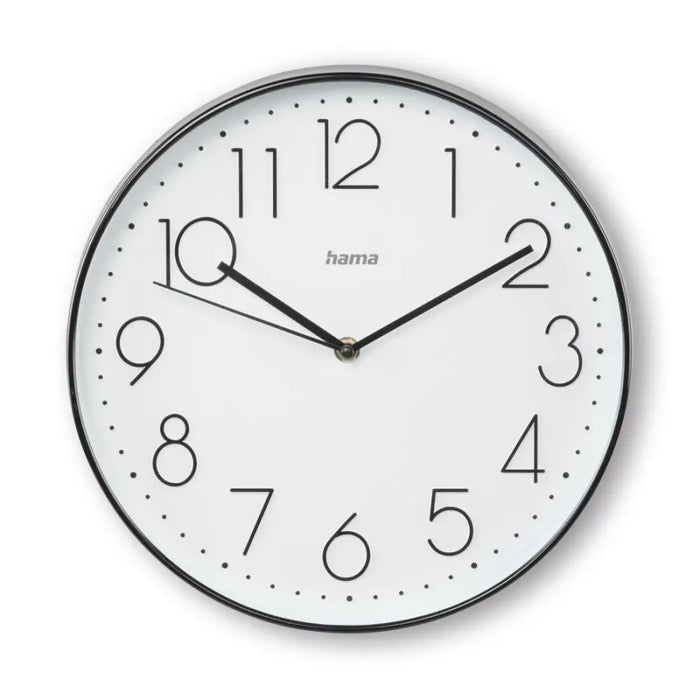 Стенен часовник ’Corsica’ 30 см тих бял