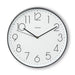 Стенен часовник ’Corsica’ 30 см тих бял