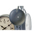 Стенен часовник DKD Home Decor 43 x 14,5 x 47 cm Кристал