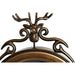 Стенен часовник DKD Home Decor Черен Златен Кристал Желязо