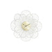 Стенен часовник DKD Home Decor Цвете Златен Метал (57 x 4 x