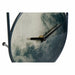 Стенен часовник DKD Home Decor Кристал Сив Желязо (20 x 4.5