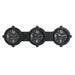 Стенен часовник DKD Home Decor Кристал Черен Желязо (58 x