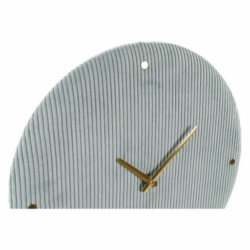 Стенен часовник DKD Home Decor Зелен Розов 40,5 x 5,5 x