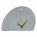 Стенен часовник DKD Home Decor Зелен Розов 40,5 x 5,5 x