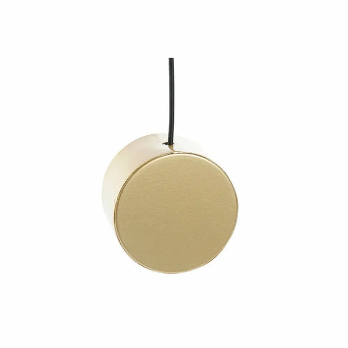 Стенен часовник DKD Home Decor Златен Желязо Пластмаса