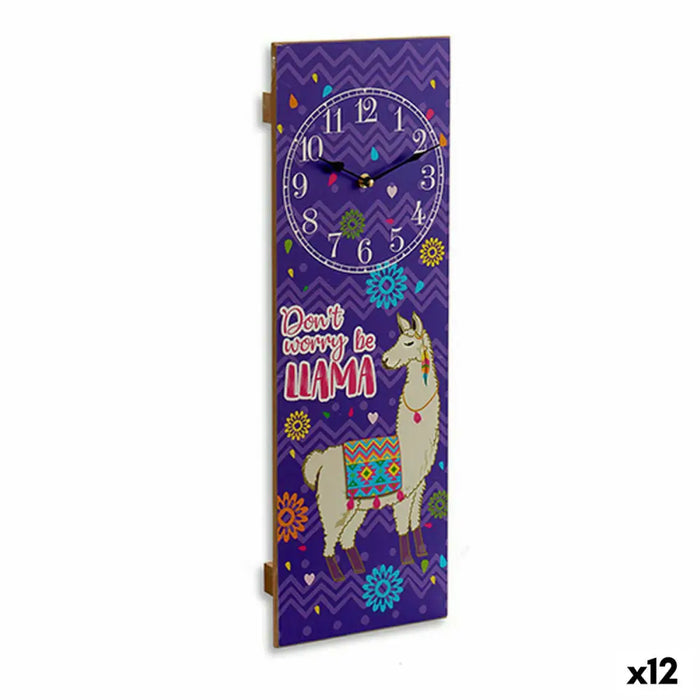 Стенен часовник Gift Decor 18HLS042 18HLS042 Лама 2,5 x 60