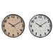 Стенен часовник Home ESPRIT Бял Бежов PVC 30 x 4 x 30 cm (2