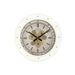 Стенен часовник Home ESPRIT Бял Метал Loft 60 x 9 x 60 cm