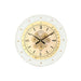 Стенен часовник Home ESPRIT Бял Метал Loft 60 x 9 x 60 cm