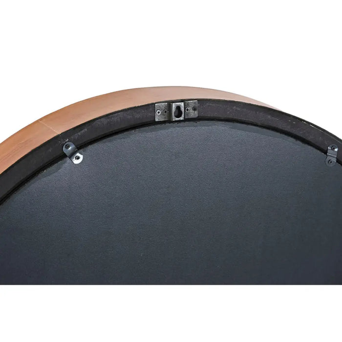 Стенен часовник Home ESPRIT Черен Естествен Кристал бор