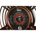 Стенен часовник Home ESPRIT Мед PVC Метал Витла 75,5 x 8 x