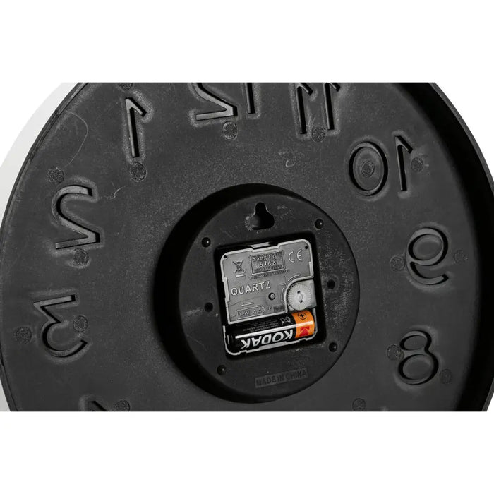 Стенен часовник Home ESPRIT Син Бял Розов Горчица PVC 30 x