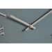Стенен часовник Home ESPRIT Син Розов Горчица PVC 30 x 4 x