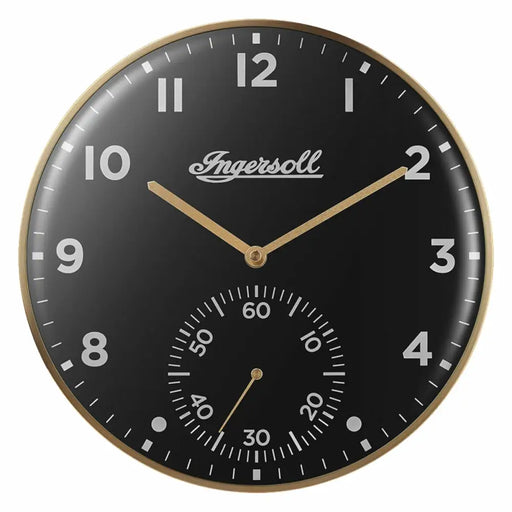 Стенен часовник Ingersoll 1892 IC003GB Златен Черен