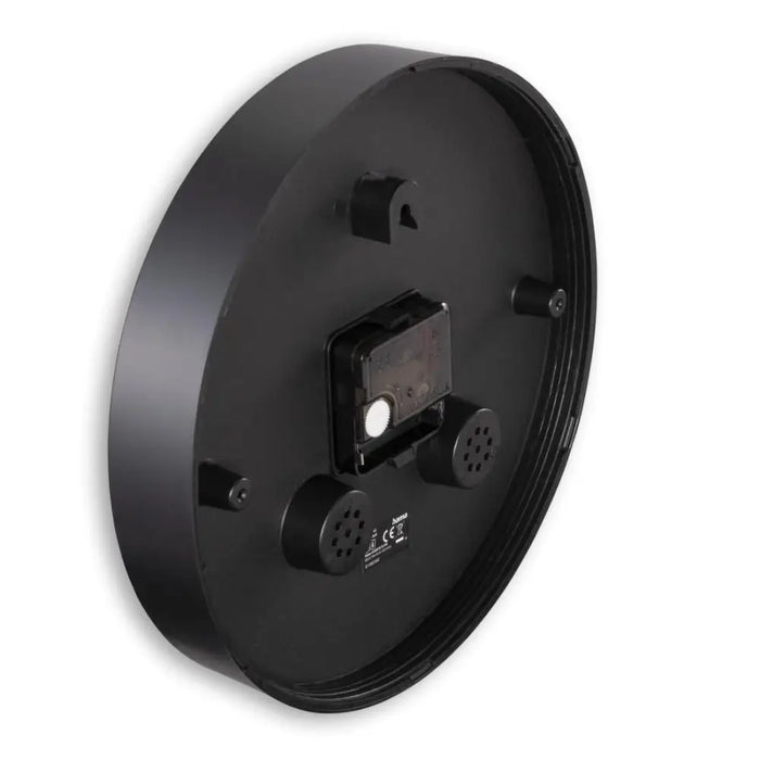 Стенен часовник ’Malta’ диаметър 25 см тих Термометър