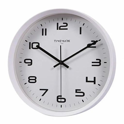 Стенен часовник Timemark Бял 30 x 30 cm