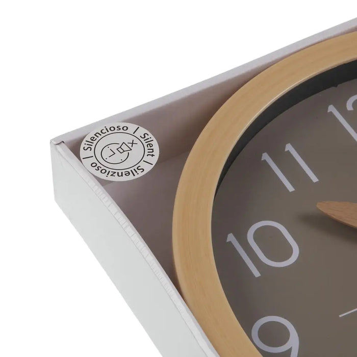 Стенен часовник Versa Сив Пластмаса Максималист 4,1 x 30 x