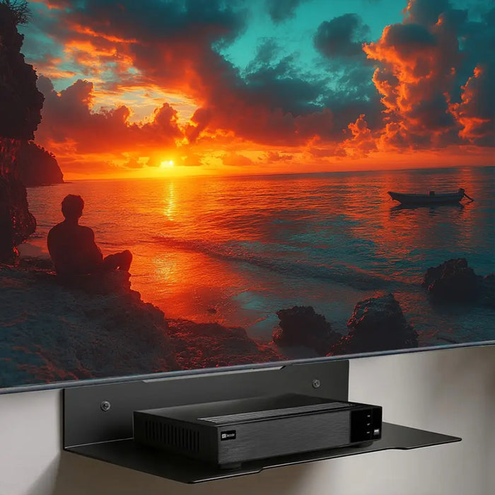 Стенен рафт Maclean decoder единичен макс. 5кг стомана