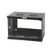 Стенен шкаф Techly 19 6U D450 Черен сглобен’ I-CASE