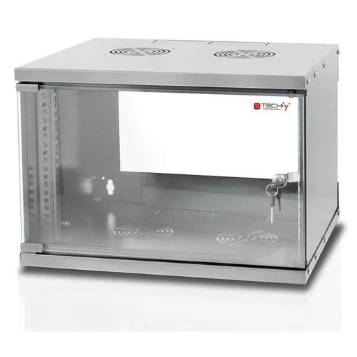 Стенен шкаф Techly 19 6U проф. 450 Сив Сглобен’ I CASE EL
