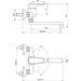 СТЕНЕН СМЕСИТЕЛ ЗА КУХНЯ IDEALSTANDARD CERAPLAN III