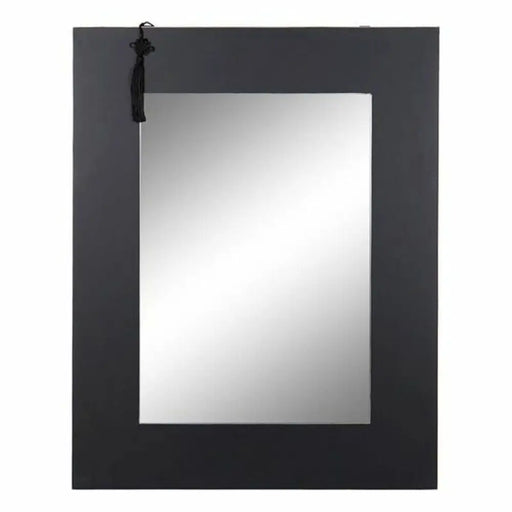 Стенно огледало DKD Home Decor Черен Ориенталски 70 x 2 x