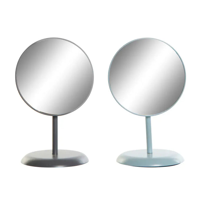 Стенно огледало DKD Home Decor Метал Тъмно сив Светло сив 2