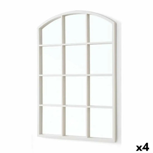 Стенно огледало Gift Decor Бял Прозорец 50,5 X 2,5 X 76 cm