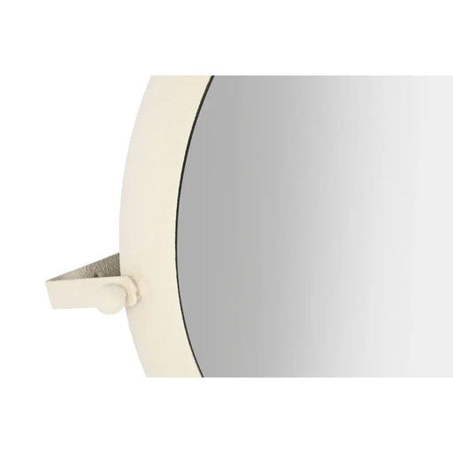 Стенно огледало Home ESPRIT Бял романтичен 60 x 13 x 52 cm