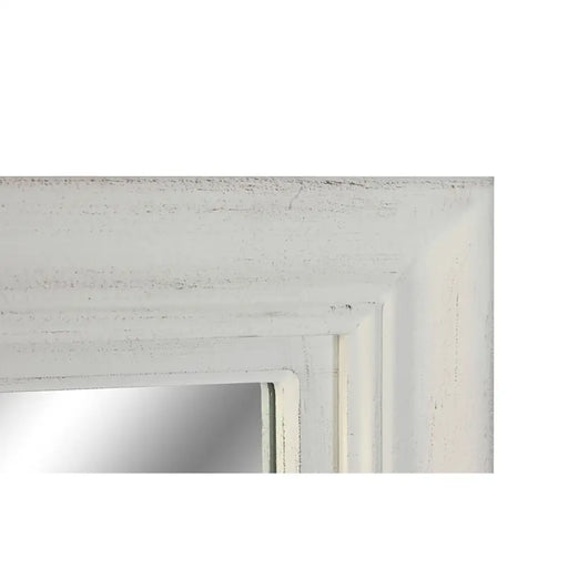 Стенно огледало Home ESPRIT Бял Прозорец 68 x 4 x 128 cm