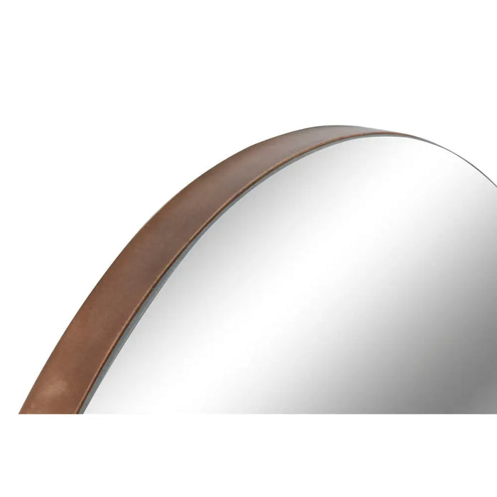 Стенно огледало Home ESPRIT Естествен Град 80 x 5 x 80 cm