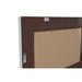 Стенно огледало Home ESPRIT Бял Сив Естествен 150 x 5 x 90