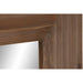 Стенно огледало Home ESPRIT Кафяв Естествен Модерен 104 x 9