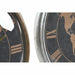 Стенен часовник DKD Home Decor 46 x 6,5 x 46 cm Кристал