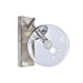 Стенна лампа DKD Home Decor 25W Кристал Сребрист Метал 220