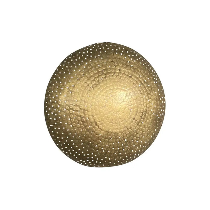 Стенна лампа DKD Home Decor Златен Алуминий Желязо Модерен